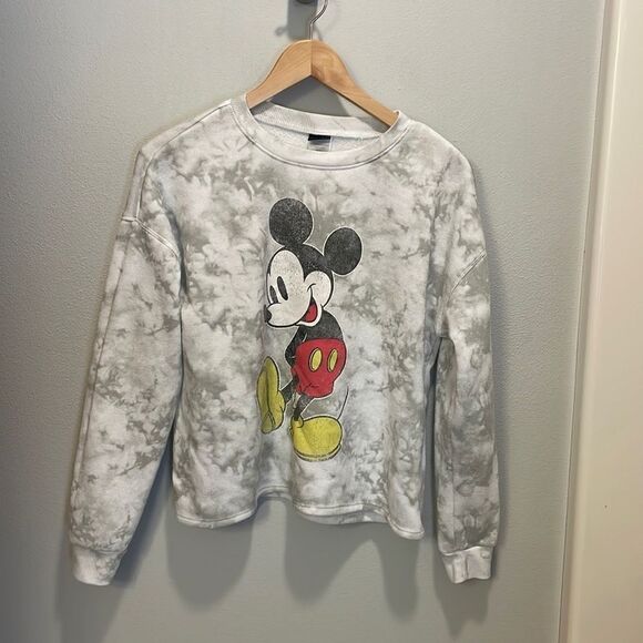Nwot Disney Mickey Mouse tie dye womans sweatshirt - Picture 1 of 7